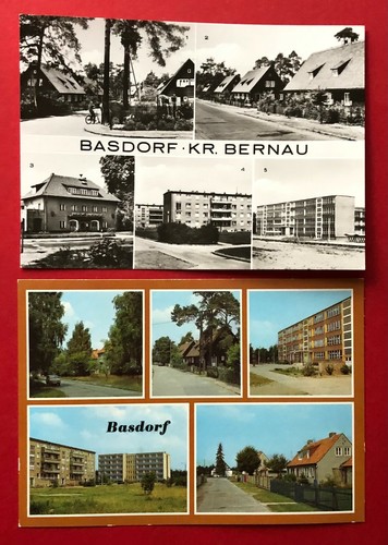 Basdorf kreis bernau - 2, ak