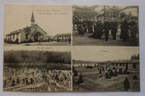 Bernau kolonien - ak, bernau,kolonien