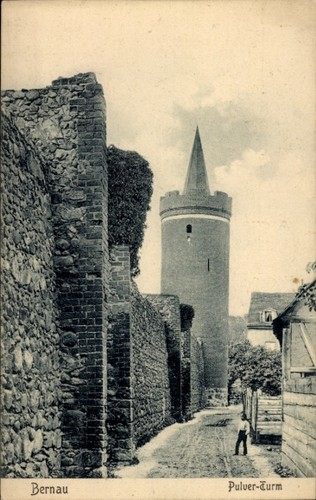 Bernau straßenpartie mit - ak,