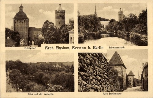 Bernau bei berlin - ak,