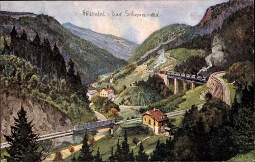 Künstler bernau im - ak,