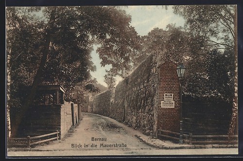 Bernau nordbahn blick in - bernau, /