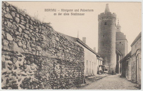 Bernau königstor und - ak,
