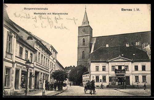 Bernau partie in - ak, der