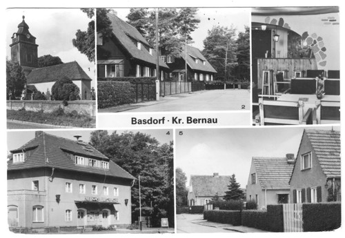 Basdorf bernau fünf - ak,, bernau,